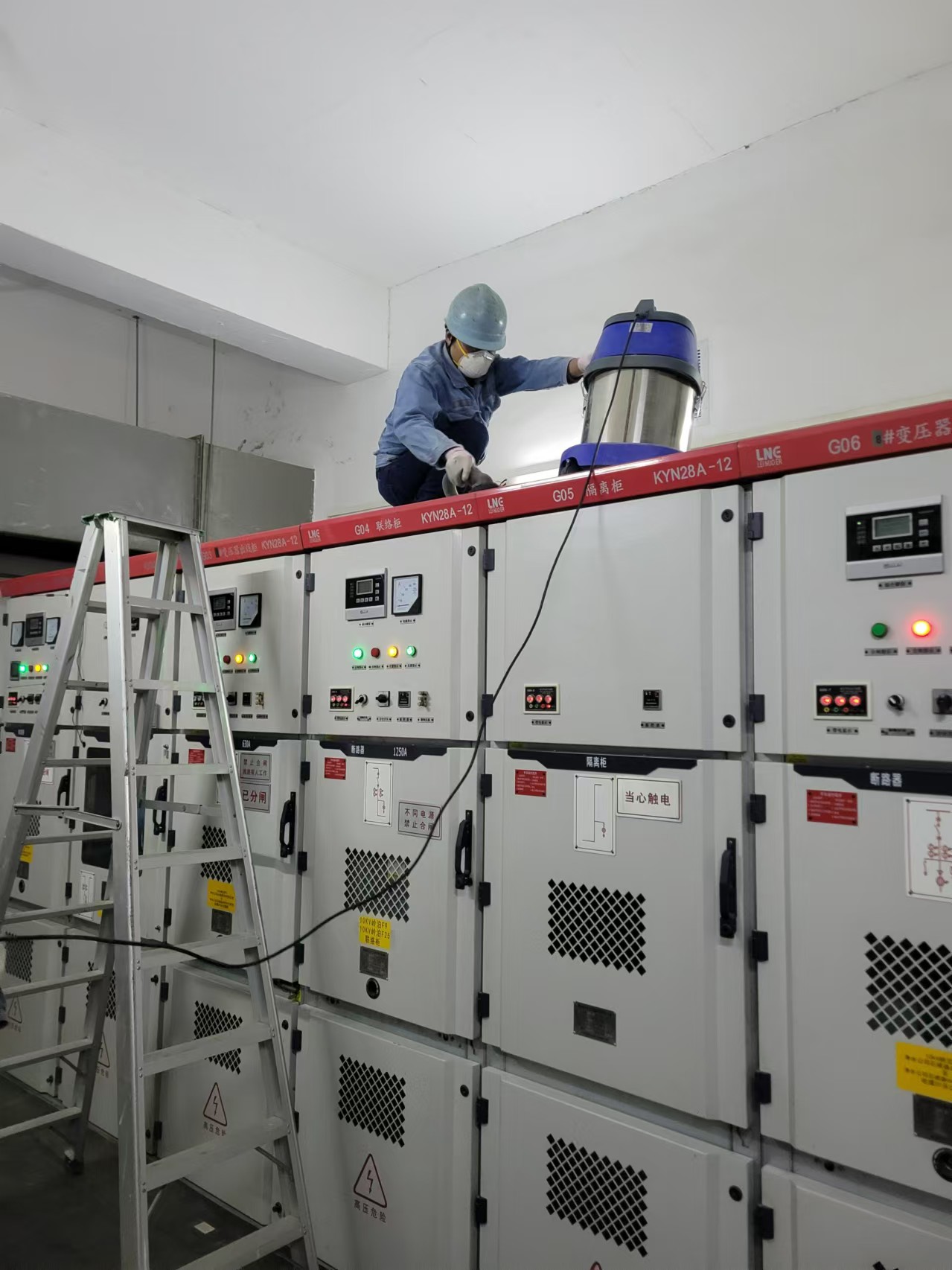 白云配电房月度维护保养案例