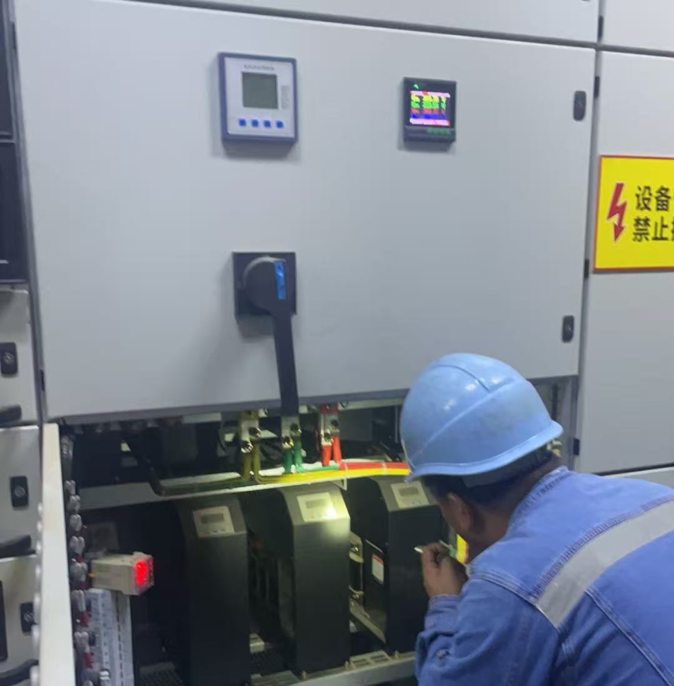 广州阐诚商业服务管理有限公司芳村购物街配电房维保案例